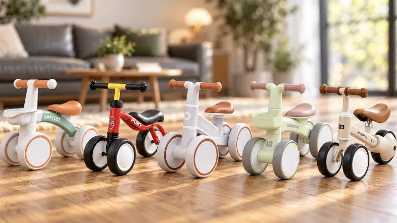 5 Laufräder für einjährige Kinder im Vergleich